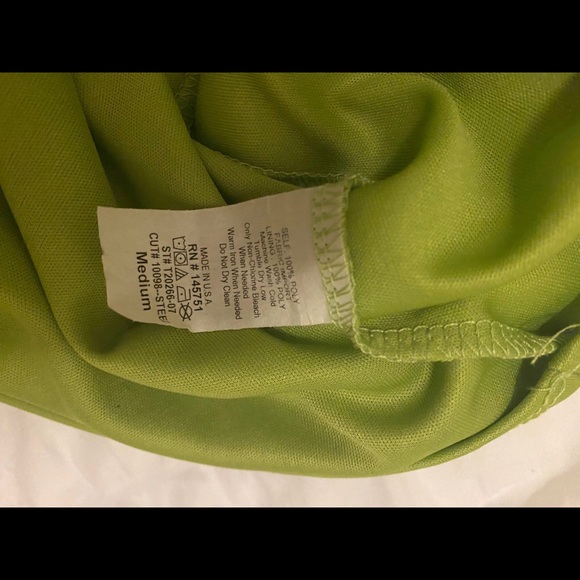 Lime green off the shoulder top - Picture 4 of 4